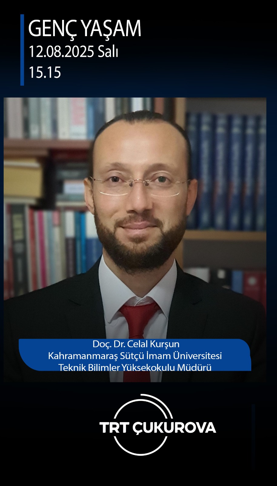 TRT Çukurova Radyo - Genç Yaşam Programı: TBMYO Tanıtımı - Doç. Dr. Celal KURŞUN